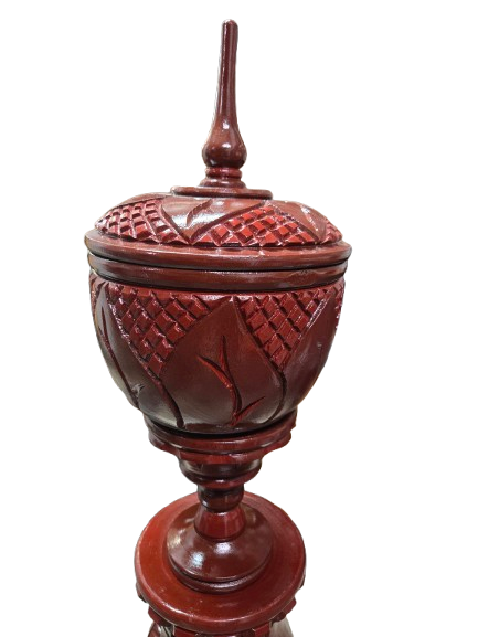 Pedestal Con Batea Shango 52"H x 11" W