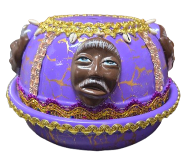 Cazuela Barro San Lazaro Decorada - Botanica Nena