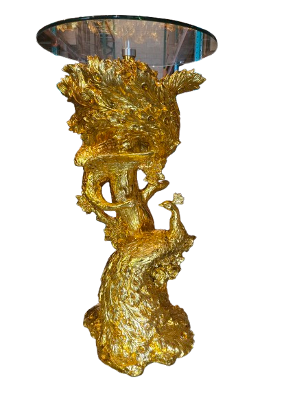 Pedestal / Mesa 2 Pavos Real 36" x18"