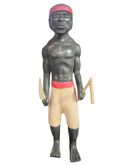 Negro Congo De Madera 18" - Botanica Nena