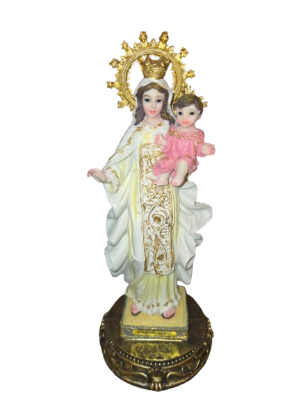 Virgen de las Mercedes 8"H