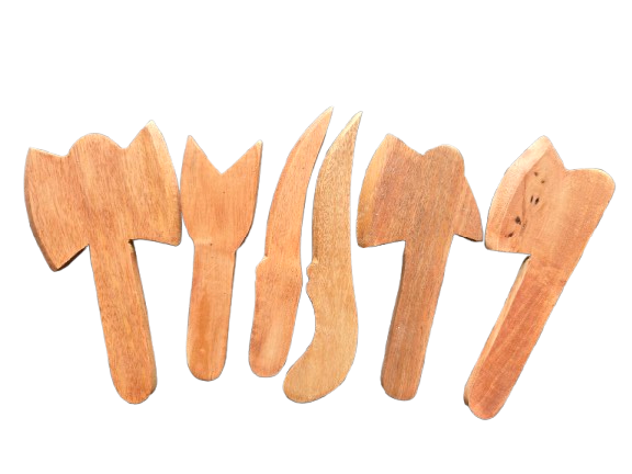 Herramientas Shango De 6 Piezas Madera