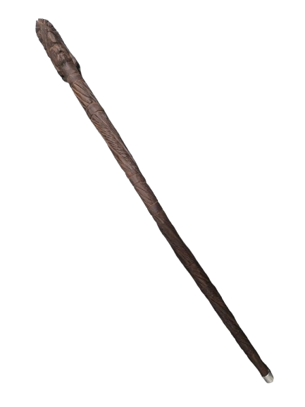 Bastón De Eggun 45"H Caoba