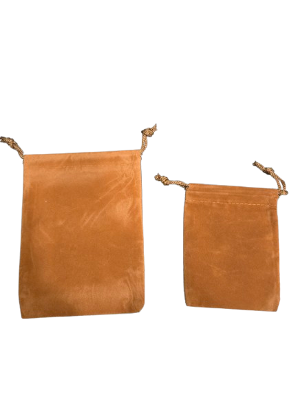 Bolsa Diloggun Terciopelo Carmelita" for Oya - Botanica Nena