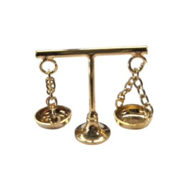 Balanza de La Justicia metal - Botanica Nena