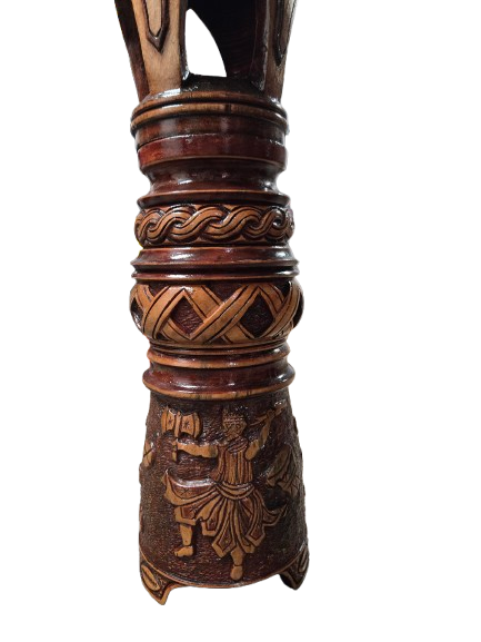 Pedestal Con Batea Shango 48"H x 12" W