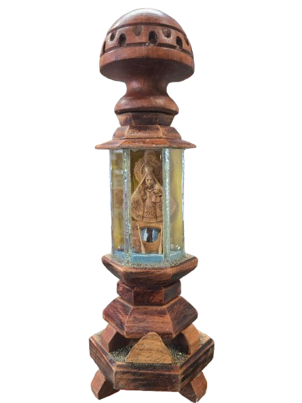 Virgen Caridad del Cobre en madera - Botanica Nena