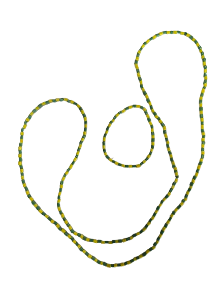 Collar (Eleke) Fino Orula  Otutu Opron con Ilde - Botanica Nena