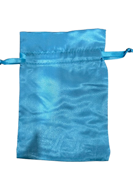 Bolsa de Diloggun Satin Azul claro for Yemaya Asesu