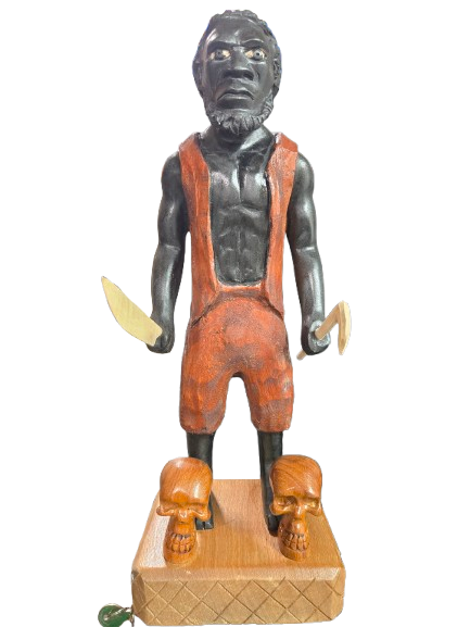 Negro Congo De Madera 18" - Botanica Nena