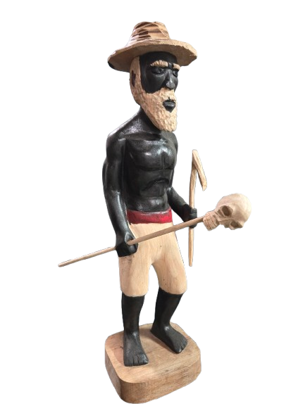 Negro Congo De Madera 16" Y 17" - Botanica Nena