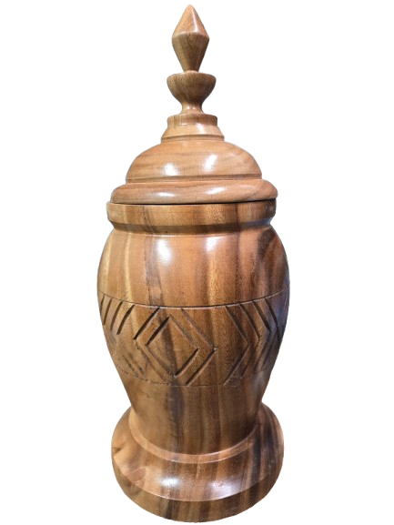 Lebrillo Tallado Agayu 18"H x 7.5"W