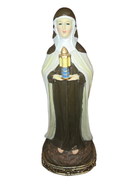 Santa Clara de Asis 14"H