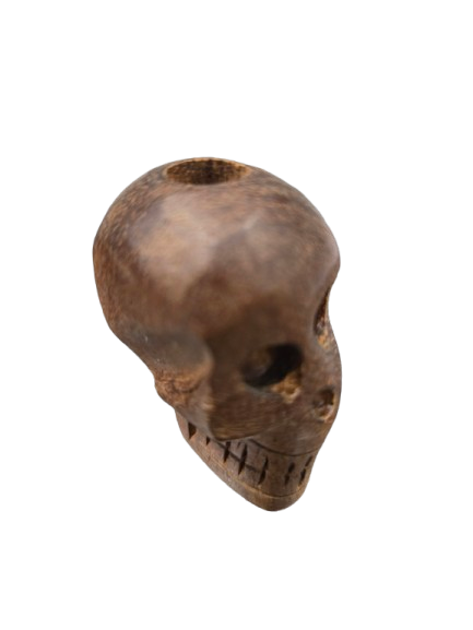 Calavera De Madera 1.8" - Botanica Nena
