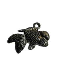 Pez plateado de metal 1" - Botanica Nena