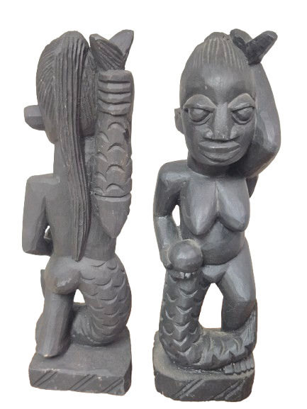 Agboran Yemoja 14"H x 4"W
