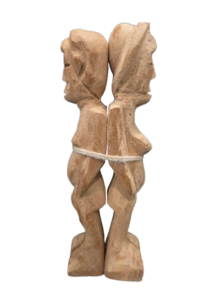Muñeco de Madera Pareja Para carga ebbo