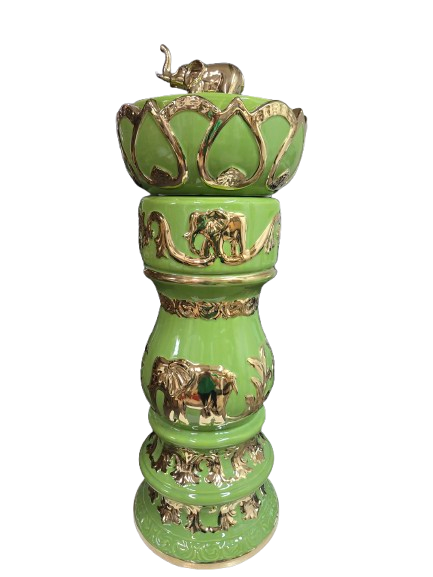 Set Pedestal Columna + Sopera Orula/Inle