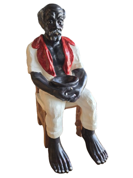 Negro Francisco 13"H