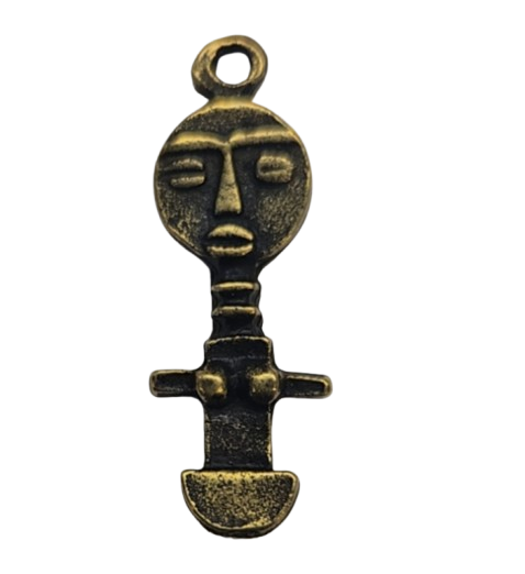 Muneca africana fertilidad 1" metal - Botanica Nena