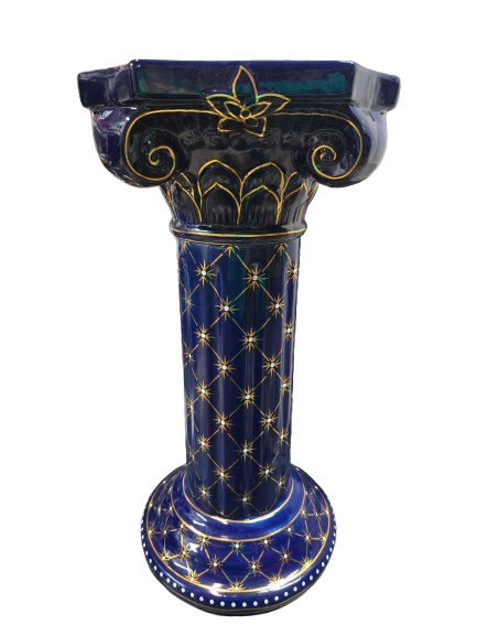 Pedestal Columna Yemayá 23"X10"