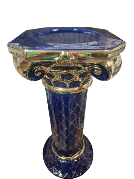Pedestal Columna Yemaya 23"X10" - Botanica Nena