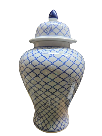 Potiche Olokun / Yemaya Caracoles 18" - Botanica Nena