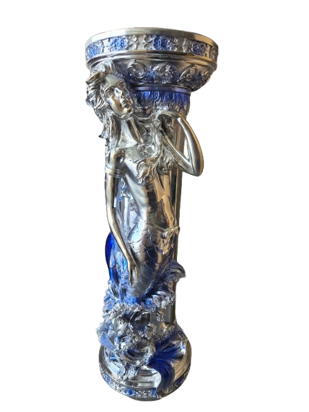 Pedestal/Base Sirena Para Yemaya 36"x12"
