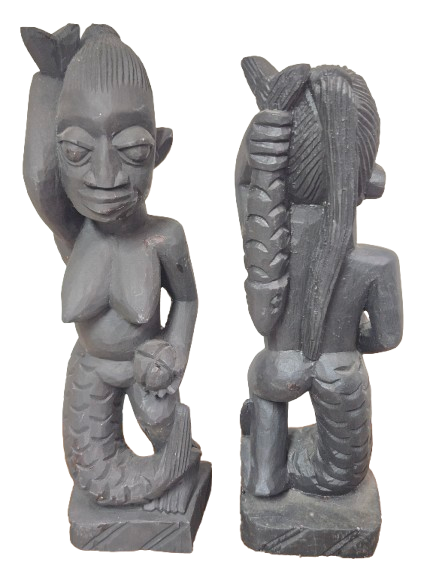 Agboran Yemoja 14"H x 4"W