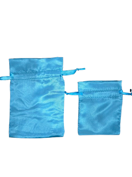 Bolsa de Diloggun Satin Azul claro for Yemaya Asesu