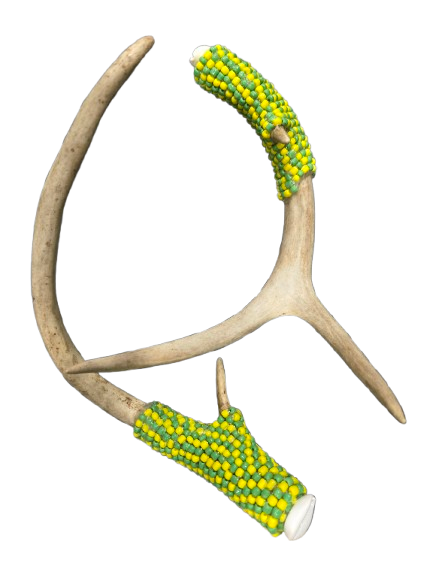 Irofa forrado con cuentas de Orula - Botanica Nena
