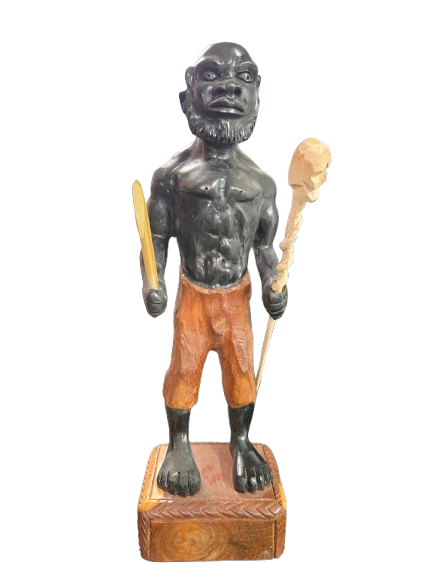 Negro Congo De Madera 18" - Botanica Nena