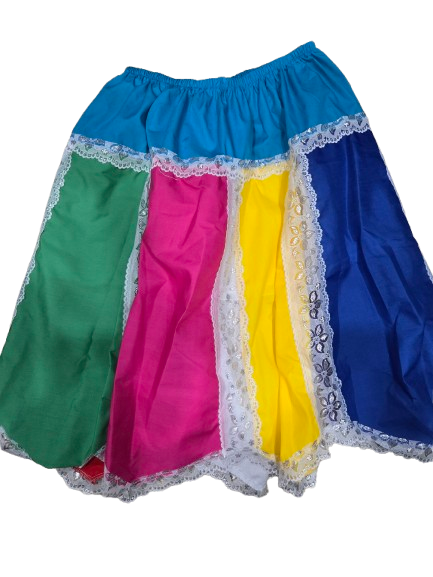 Saya de 7 colores 30"H