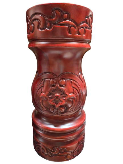 Pilón Tallado Shango 22"X10"