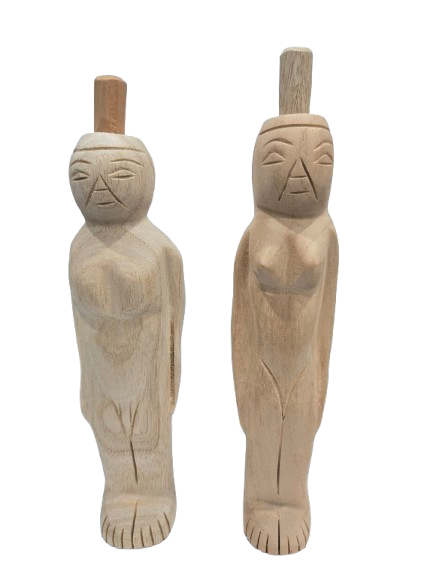 Muñeco de Madera para cargar 8"H