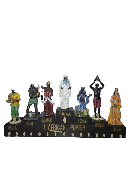 7 Poderes / Potencias Africanas 8"H