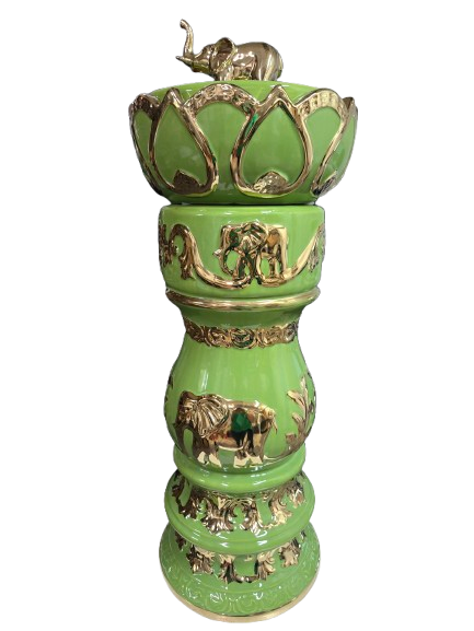 Set Pedestal Columna + Sopera Orula/Inle