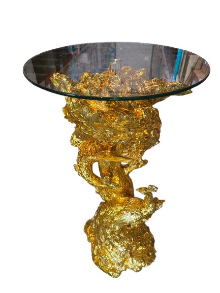 Pedestal / Mesa 2 Pavos Real 36" x18"