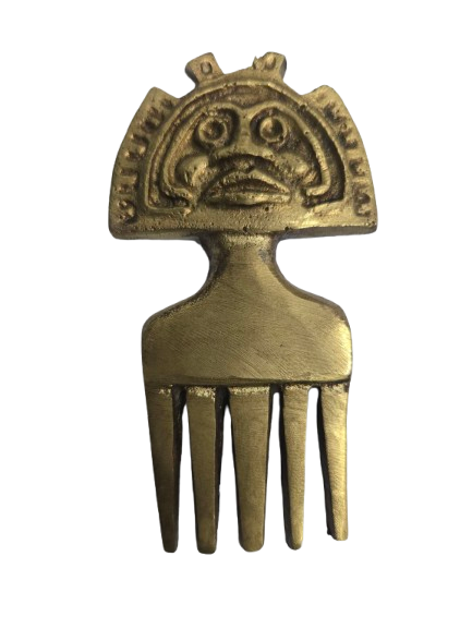 Peineta Oshun Bronce 1 und - Botanica Nena