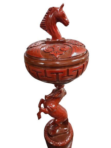 Pedestal Con Batea Shango 52"H x 12" W