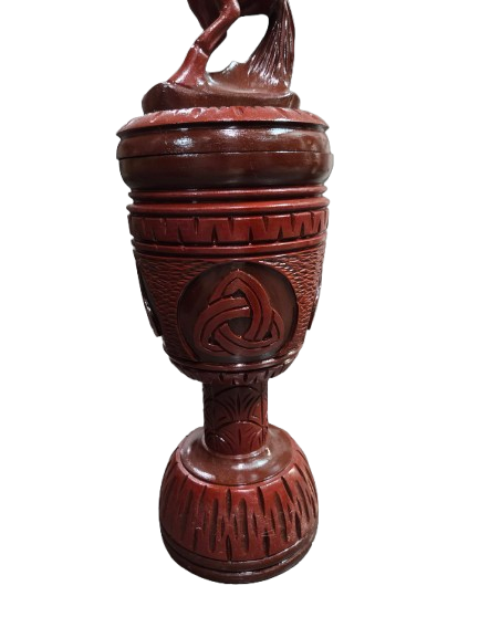 Pedestal Con Batea Shango 52"H x 12" W
