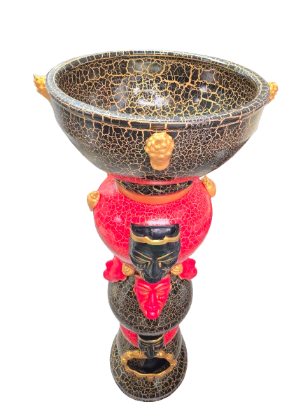 Casa Elegua con pedestal 58"Alto X 20"Ancho