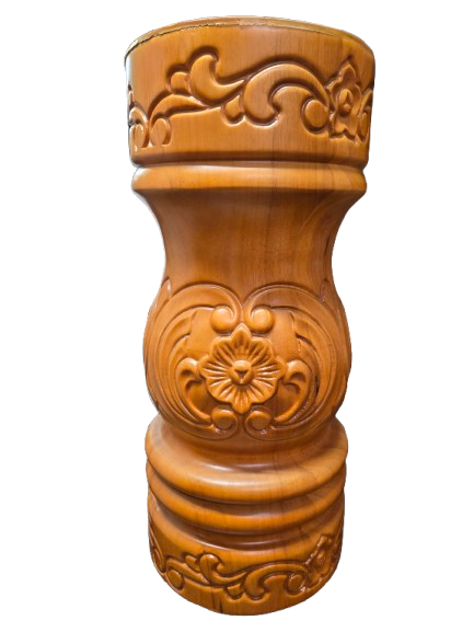 Pilón Tallado Shango 22"X10"