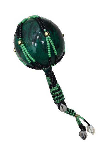 maraca forrada para oggun 7" a 8" Aprox - Botanica Nena