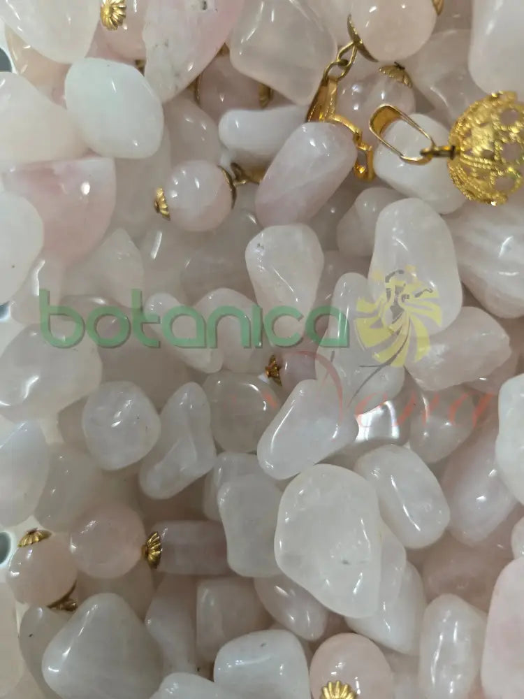 Rose Quartz (1 pieza) (Cuarzo Rosado) Pequeño 0.5’’H Aprox