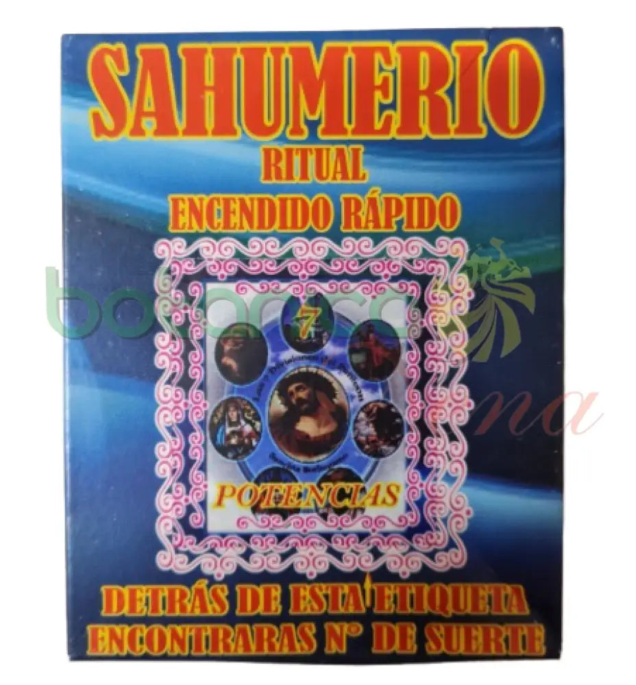 Sahumerio Ritual Encedido rapido 7 Potencias