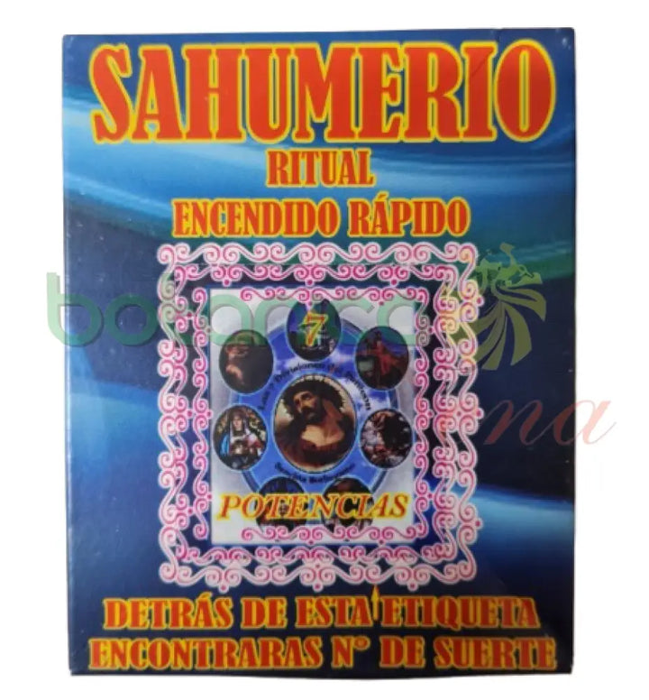 Sahumerio Ritual Encedido rapido 7 Potencias