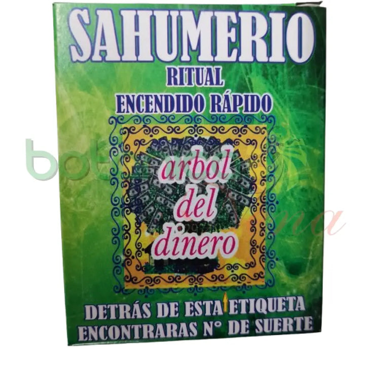 Sahumerio Ritual Encedido rapido Arbol del Dinero