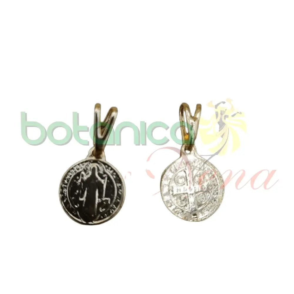 San Benito Pendiente/dije/ Medalla Baño de Oro - Botanica Nena