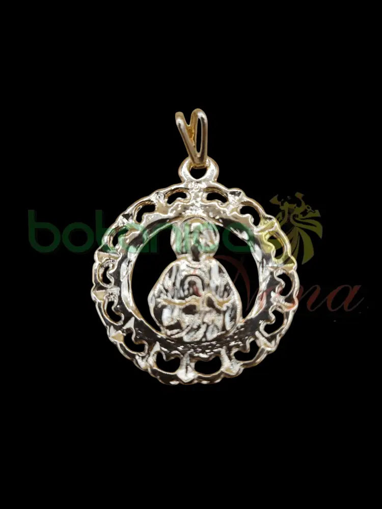 San Judas medalla, dije, pendiente baño de Oro 1.4"H - Botanica Nena